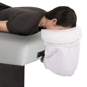Breathe-Easy Headrest Pocket with model