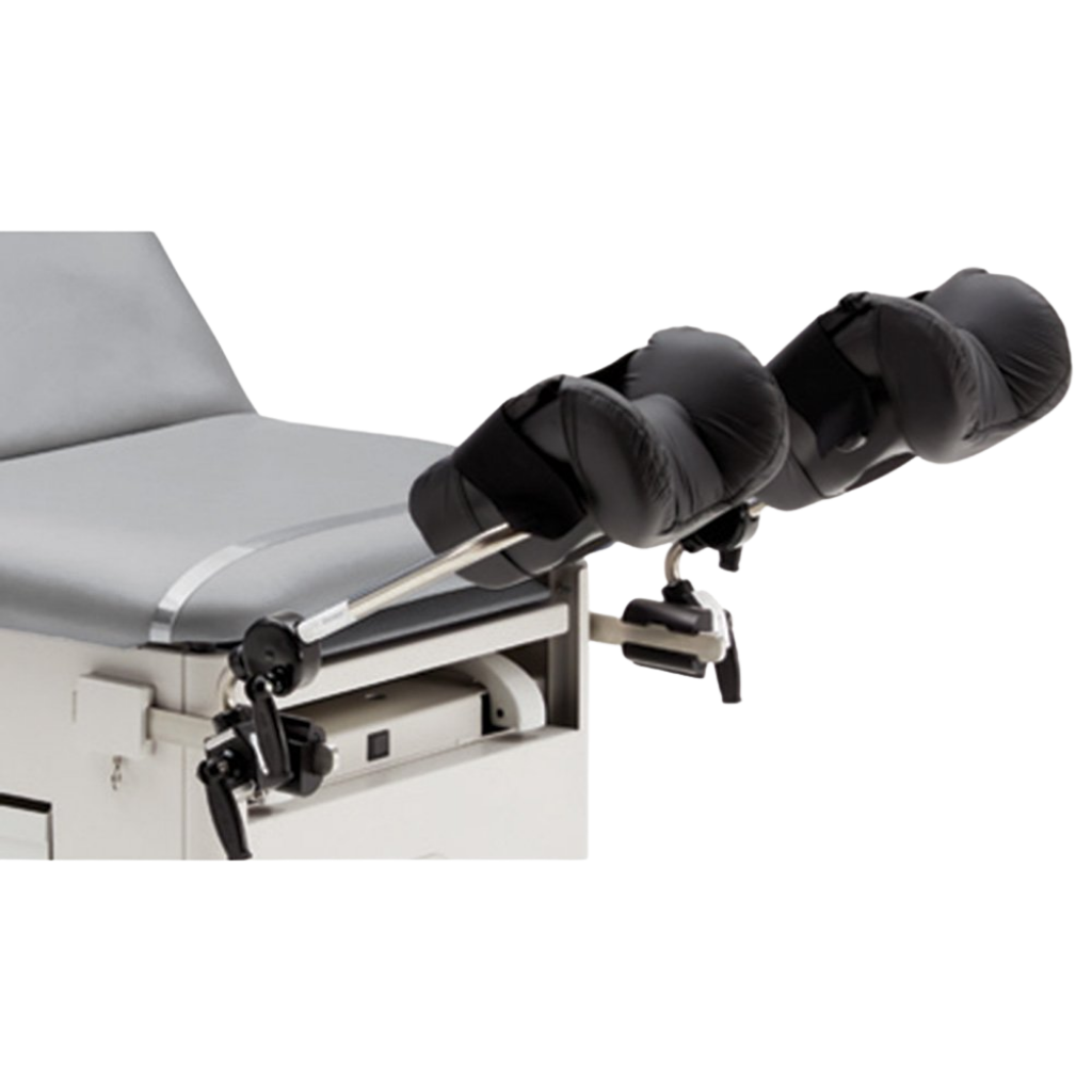 Brewer Deluxe Articulating Knee Crutches Set for Access 1000 (3500286) enhances patient positioning and stability during exams and procedures