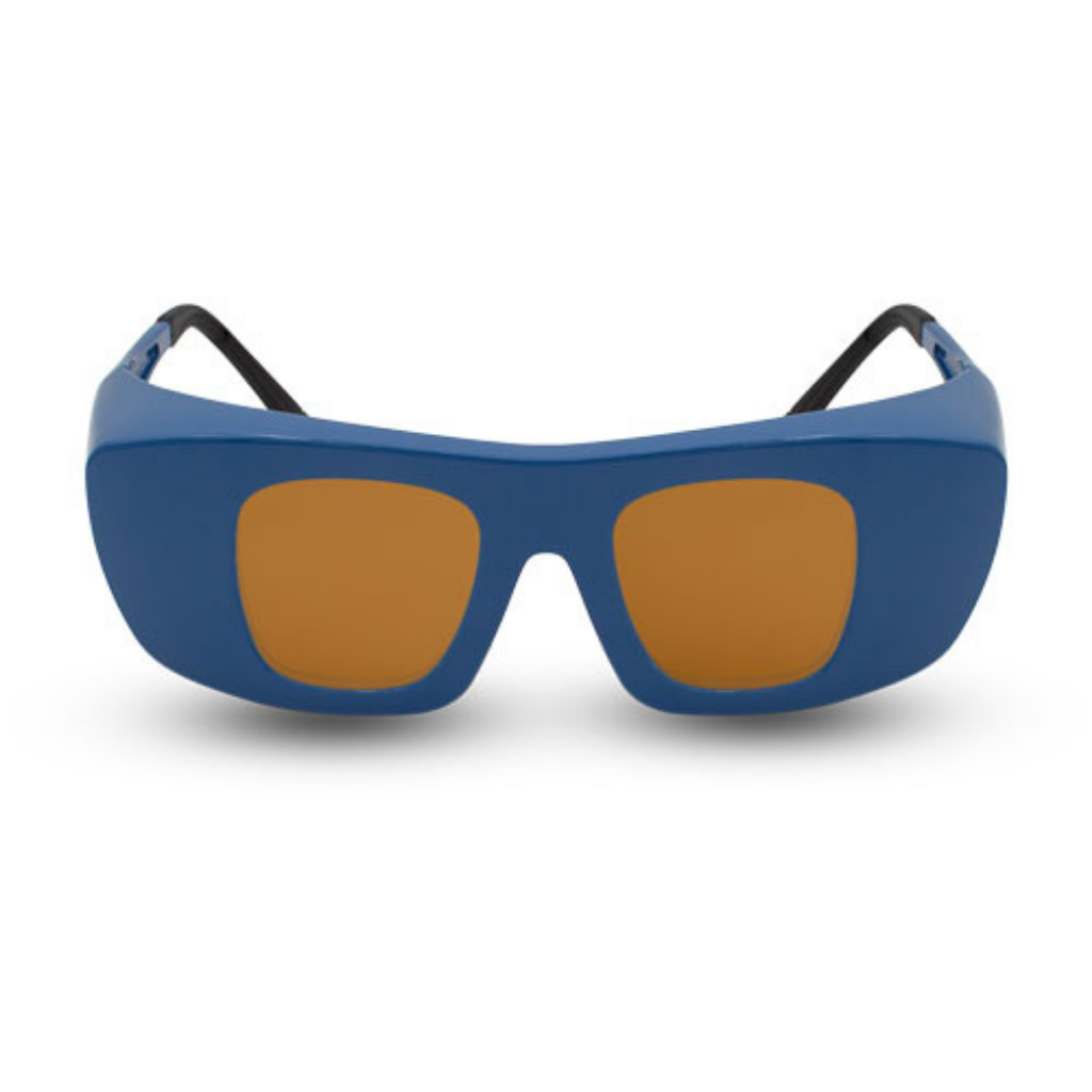 Innovative Optics Gi2 Laser Glasses: C740 Blue Frame