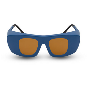 Innovative Optics Gi2 Laser Glasses: C740 Blue Frame