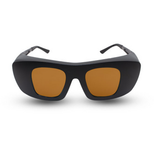 Innovative Optics Gi2 Laser Glasses: C740 Gunmetal GrayFrame