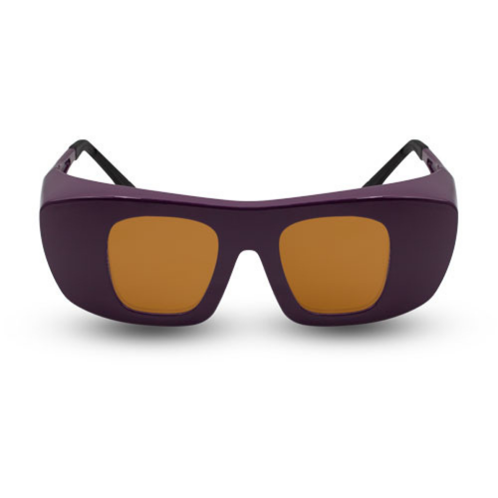 Innovative Optics Gi2 Laser Glasses: C740 Purple Frame