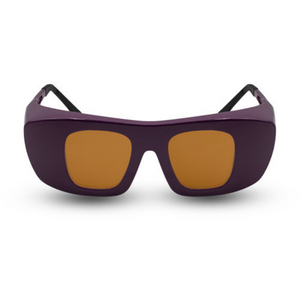 Innovative Optics Gi2 Laser Glasses: C740 Purple Frame