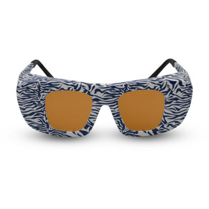 Innovative Optics Gi2 Laser Glasses: C740 Zebra Frame