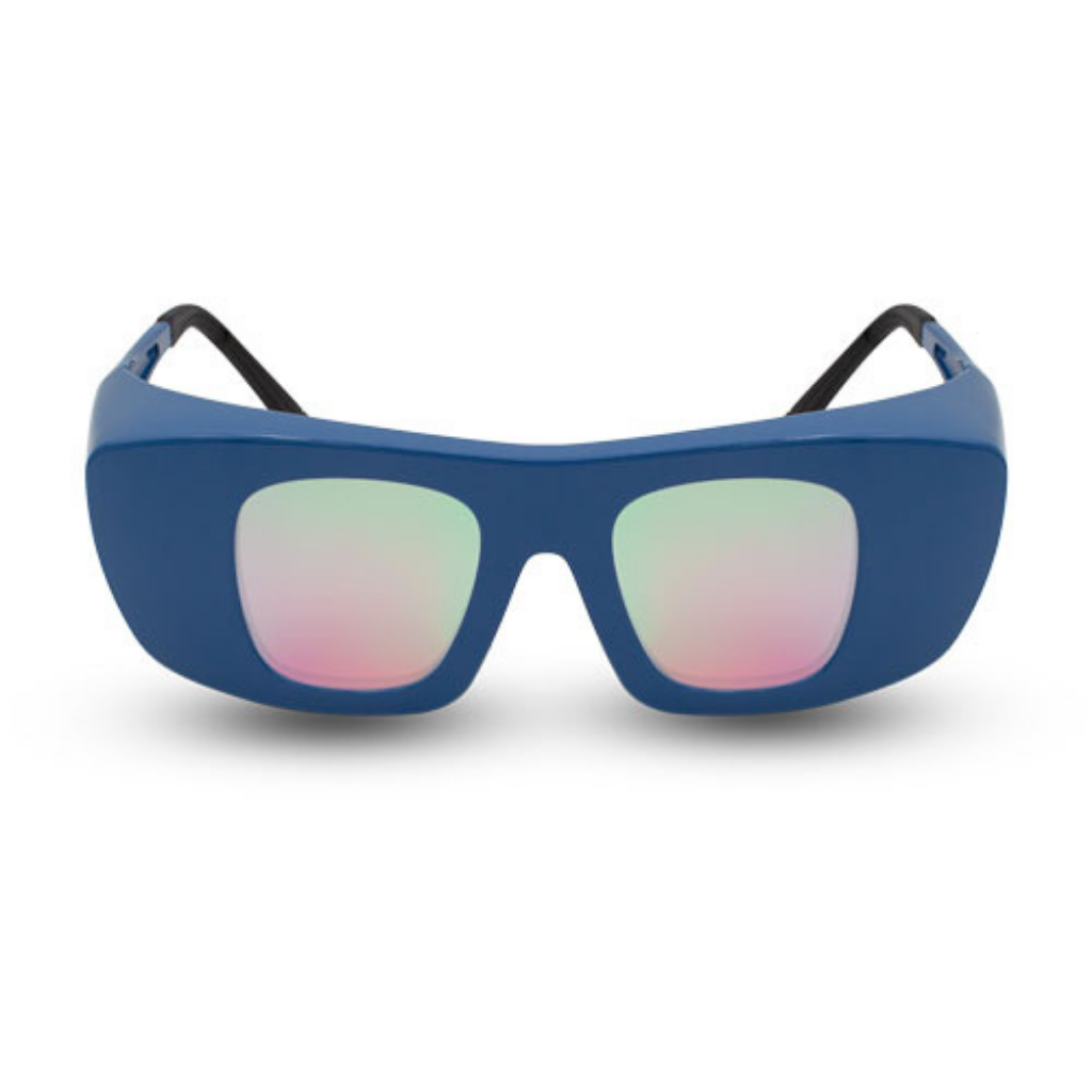 Innovative Optics GiT1 Laser Glasses: C740 Blue Frame