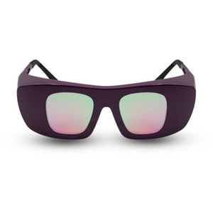 Innovative Optics GiT1 Laser Glasses: C740 Purple Frame