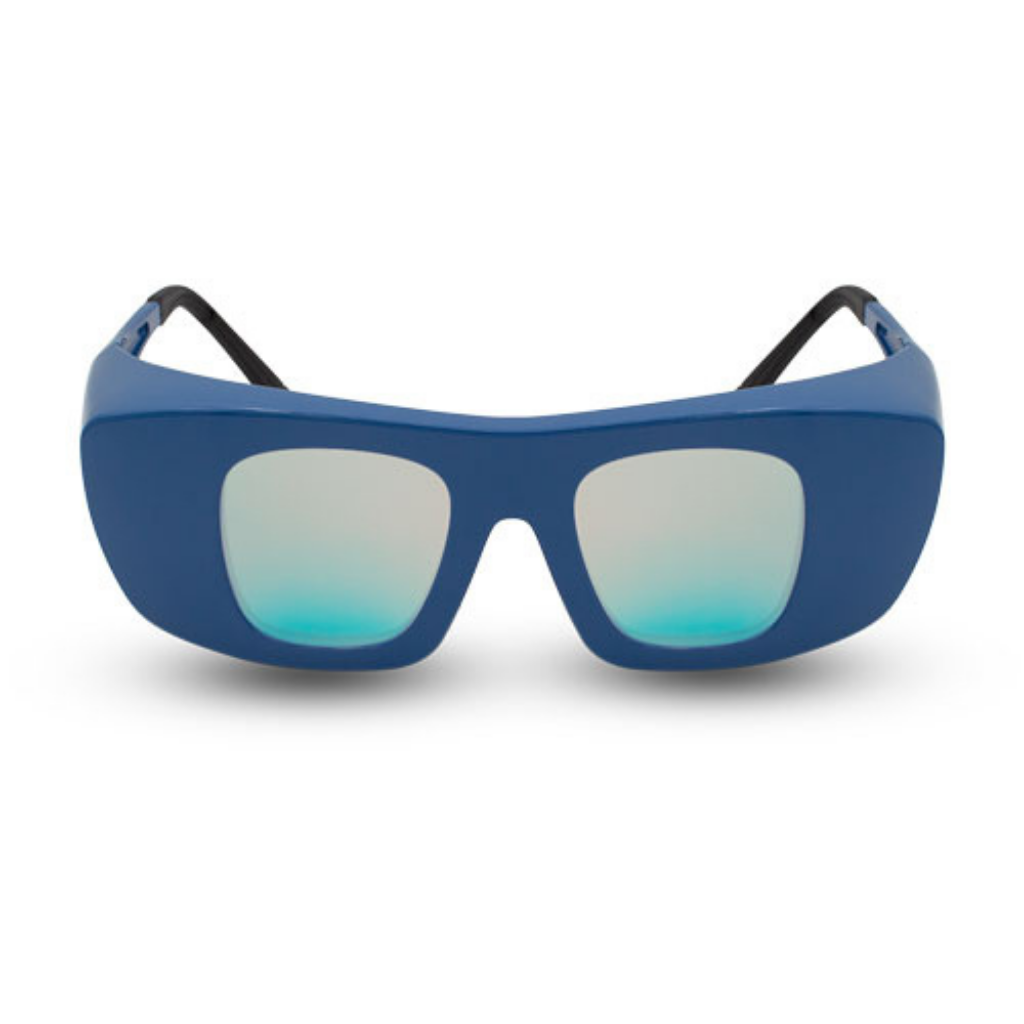 Innovative Optics GiT5 Laser Glasses: C740 Blue Frame