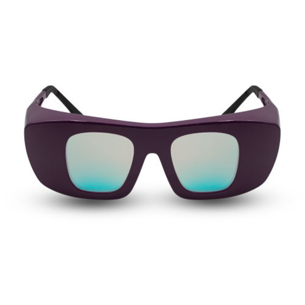 Innovative Optics GiT5 Laser Glasses: C740 Purple Frame