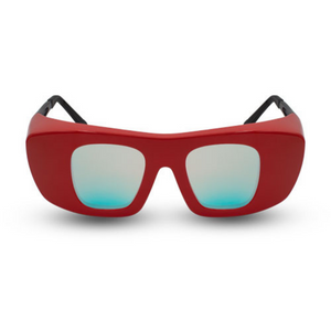 Innovative Optics GiT5 Laser Glasses: C740 Red Frame
