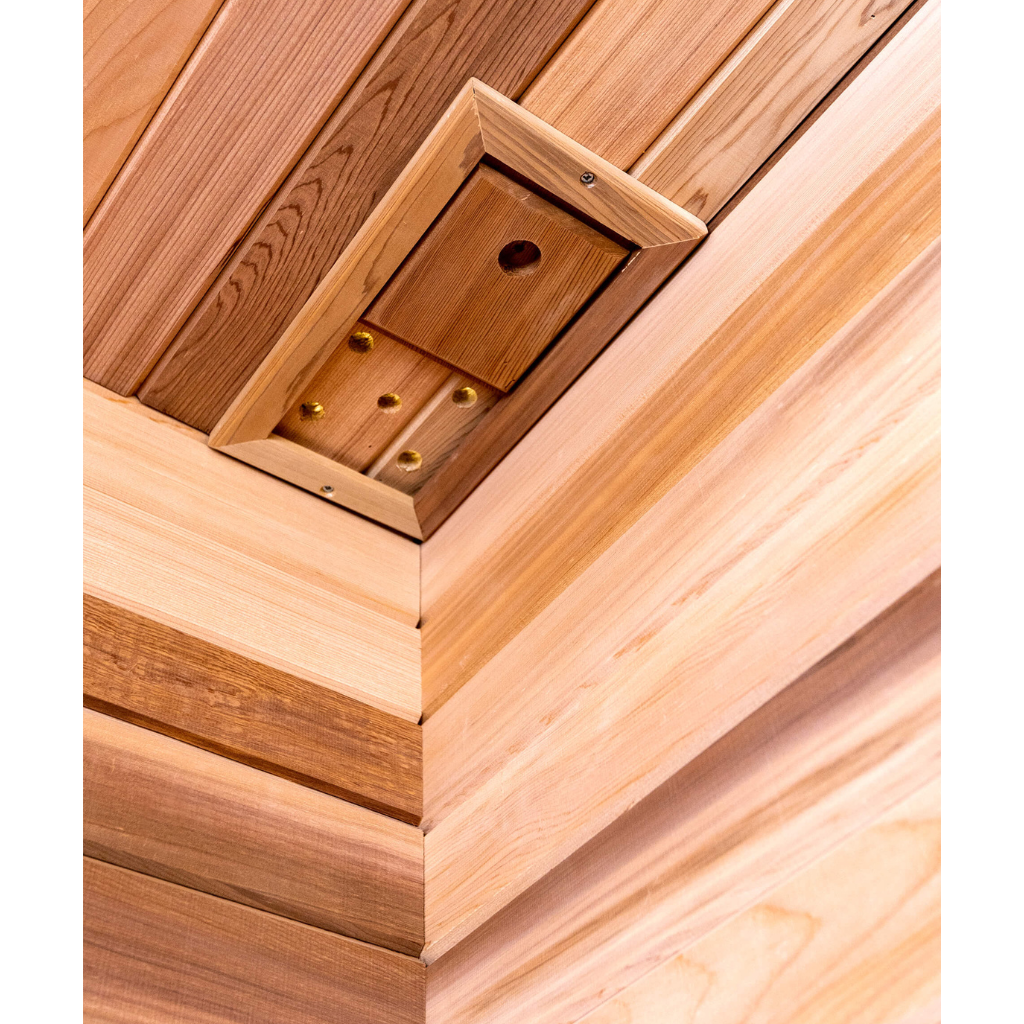 Saunacore Classic Style Full Glass Front Interior-2