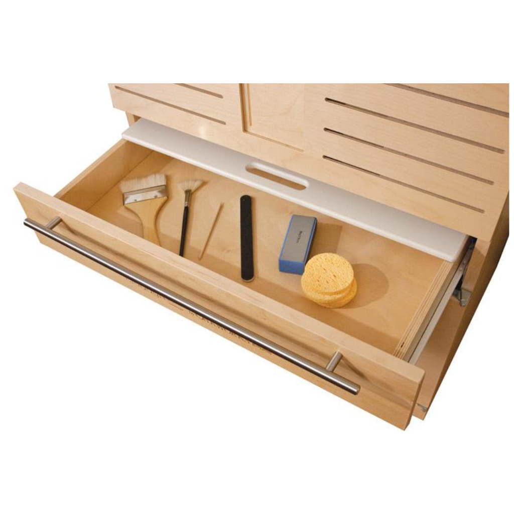 Oakworks Clodagh Trolley Cart Open Drawer