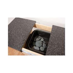 Oakworks Clodagh Trolley Cart Top Stones