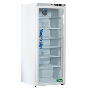 ABS 10.5 Cu. Ft. Pharmacy Glass Door Compact Laboratory Refrigerator