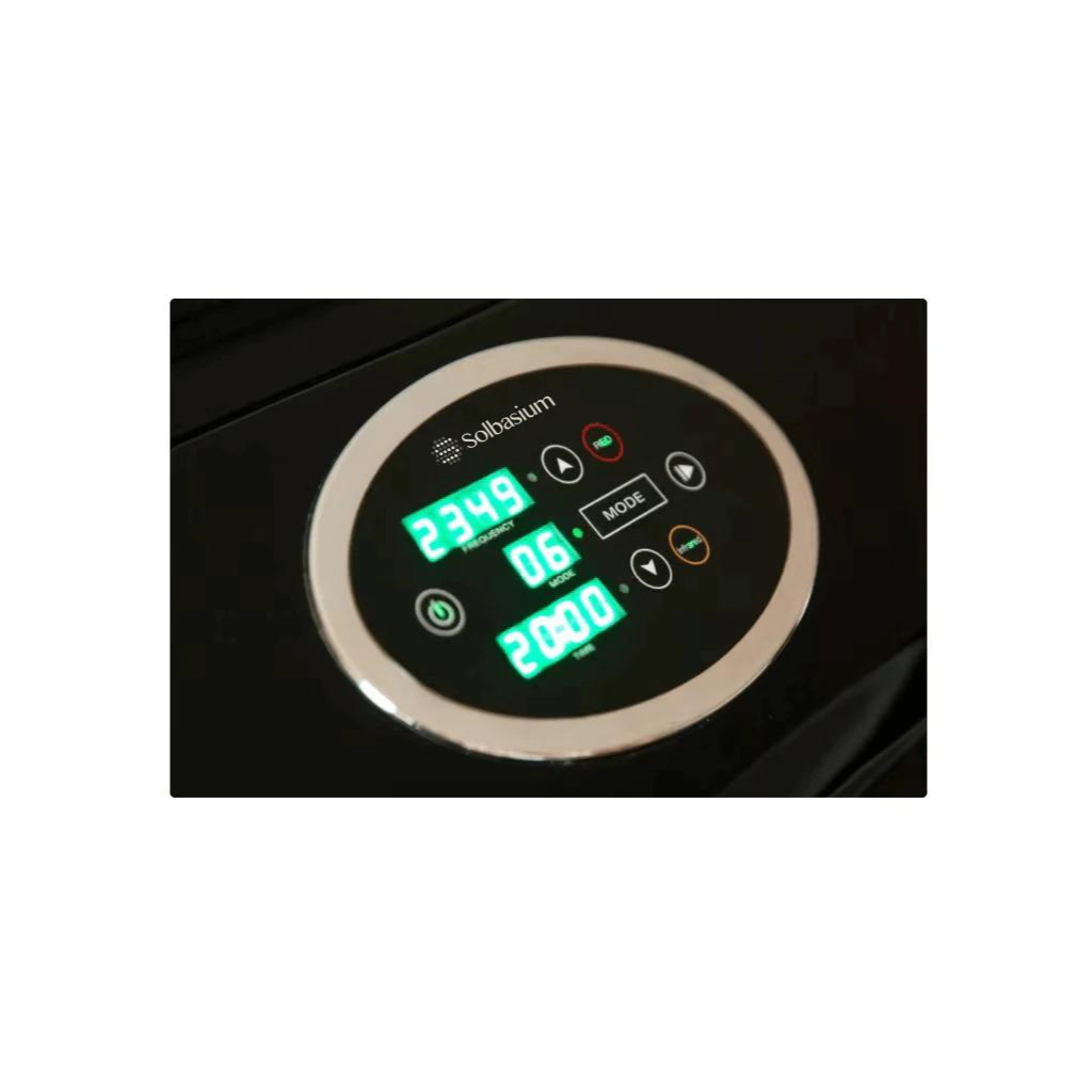 Solbasium FLEX RED LIGHT THERAPY BED Control Panel