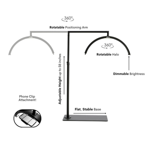 CosmoGlo Original Light Bundle With Phone Clip