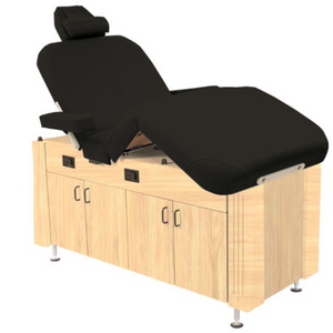 Custom Craftworks Classic Series M100 Deluxe Electric Spa Table - Black