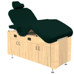 Custom Craftworks Classic Series M100 Deluxe Electric Spa Table - Hunter Green