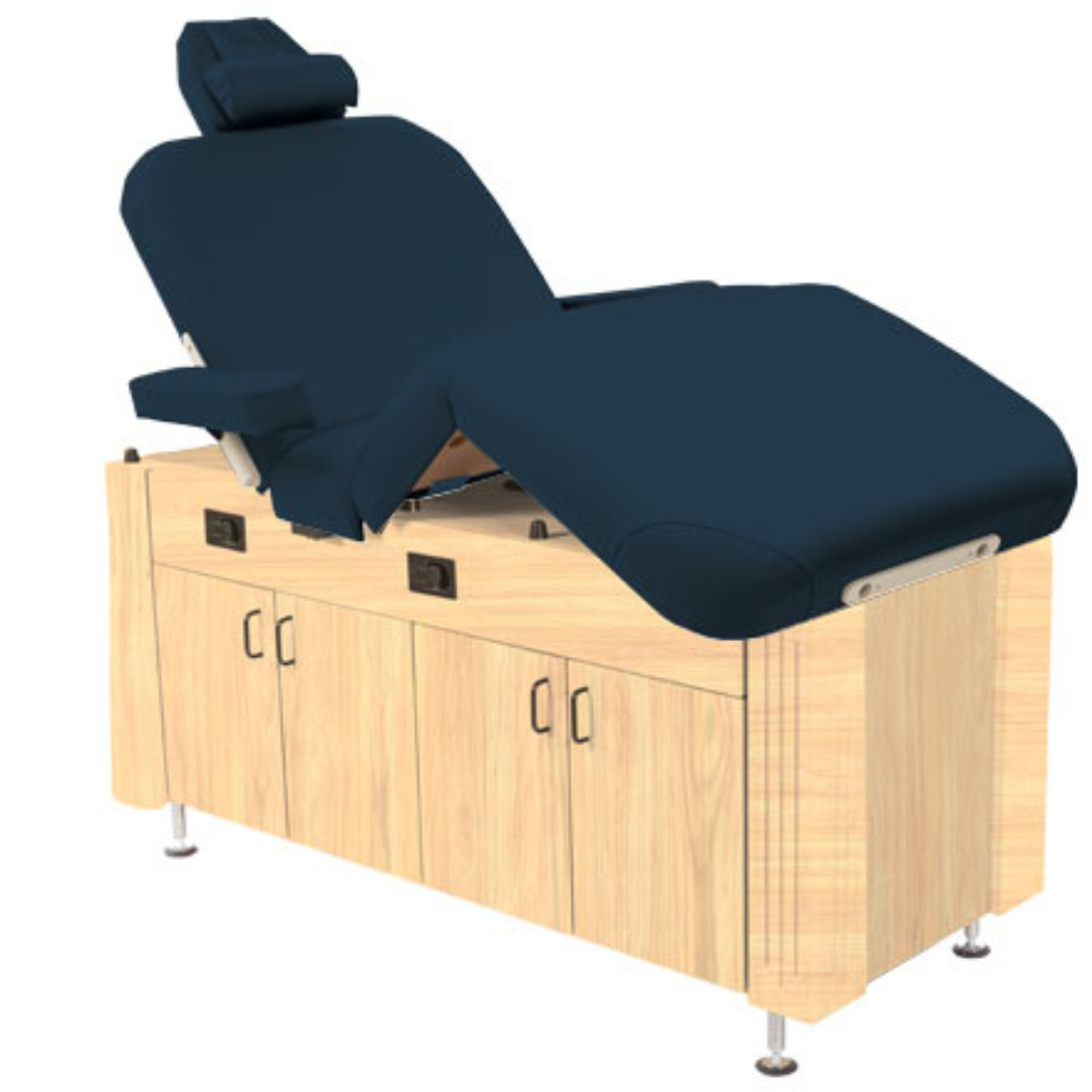 Custom Craftworks Classic Series M100 Deluxe Electric Spa Table - Peacock