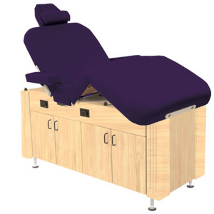 Custom Craftworks Classic Series M100 Deluxe Electric Spa Table - Purple