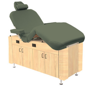 Custom Craftworks Classic Series M100 Deluxe Electric Spa Table - Sage