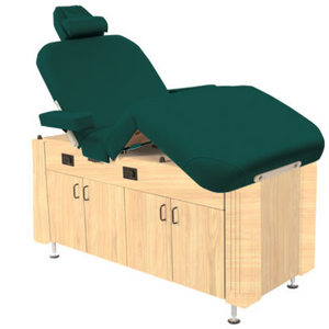 Custom Craftworks Classic Series M100 Deluxe Electric Spa Table - Teal