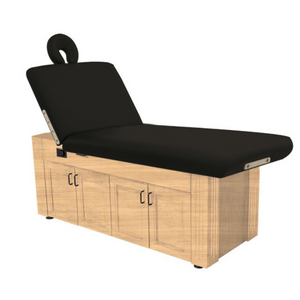 Custom Craftworks Classic Series M100 Lift Back Electric Spa Table - Black