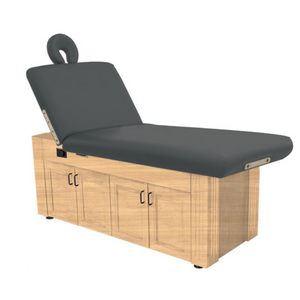 Custom Craftworks Classic Series M100 Lift Back Electric Spa Table - Flint