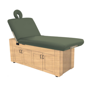 Custom Craftworks Classic Series M100 Lift Back Electric Spa Table - Sage