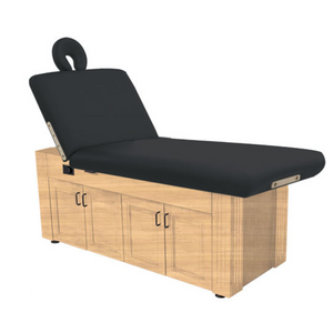 Custom Craftworks Classic Series M100 Lift Back Electric Spa Table - Smoke