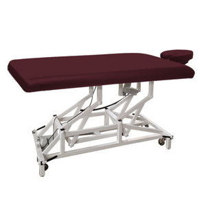 Custom Craftworks Classic Series McKenzie Basic Electric Table (MK-3007) - Burgundy