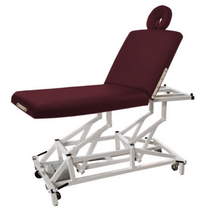 Custom Craftworks Classic Series McKenzie Lift Back Electric Table - Burgundy