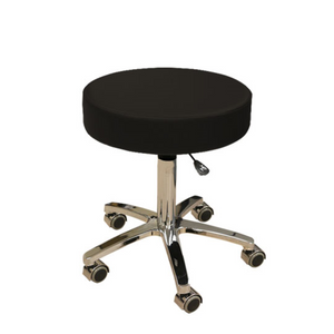 Custom Craftworks Classic Series Medical Rolling Stool Black (MRS)