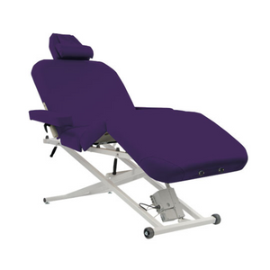 Custom Craftworks Electric Massage Table Classic Series Pro Deluxe - Purple