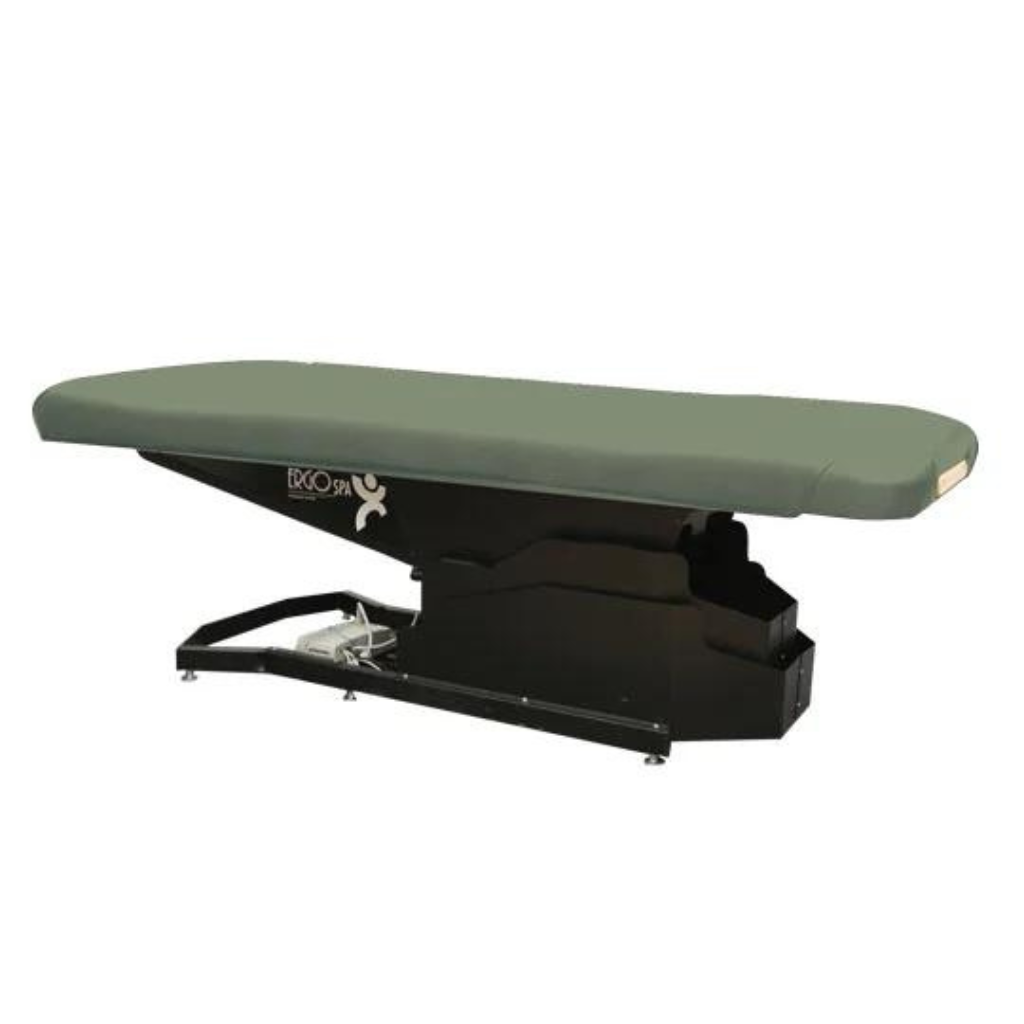 Custom Craftworks Spa Series ErgoSpa Basic Electric Treatment Table - Sage