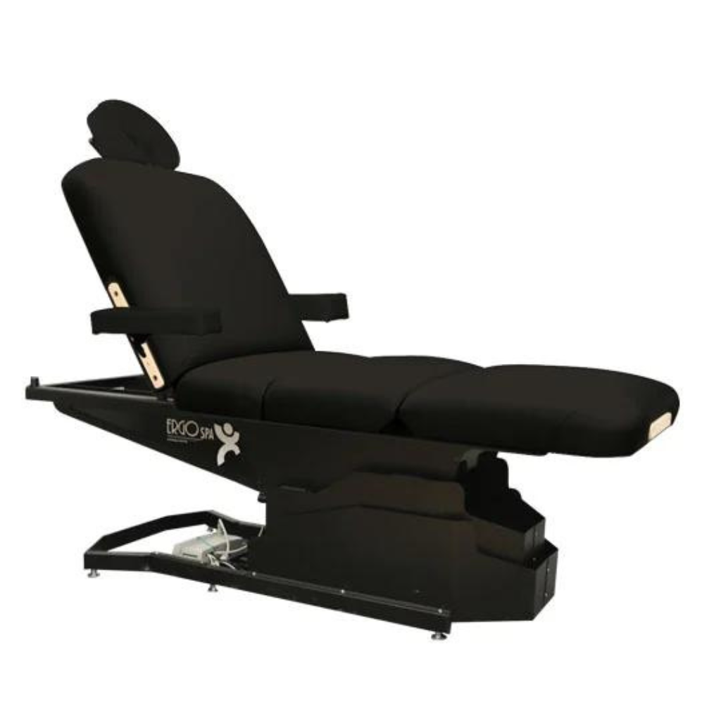 Custom Craftworks Spa Series ErgoSpa Deluxe Electric Treatment Table - Onyx