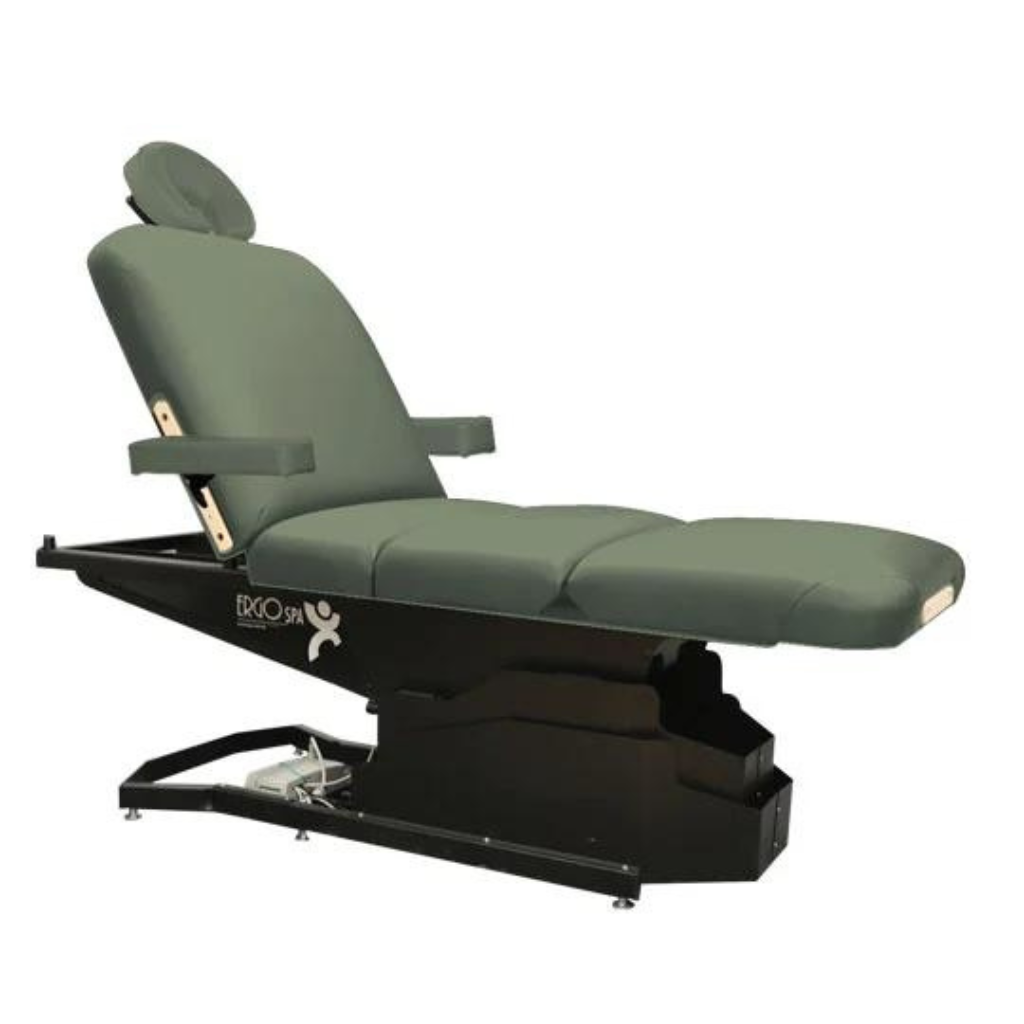 Custom Craftworks Spa Series ErgoSpa Deluxe Electric Treatment Table - Sage