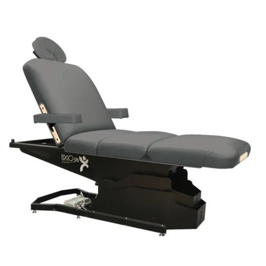 Custom Craftworks Spa Series ErgoSpa Deluxe Electric Treatment Table - Steel