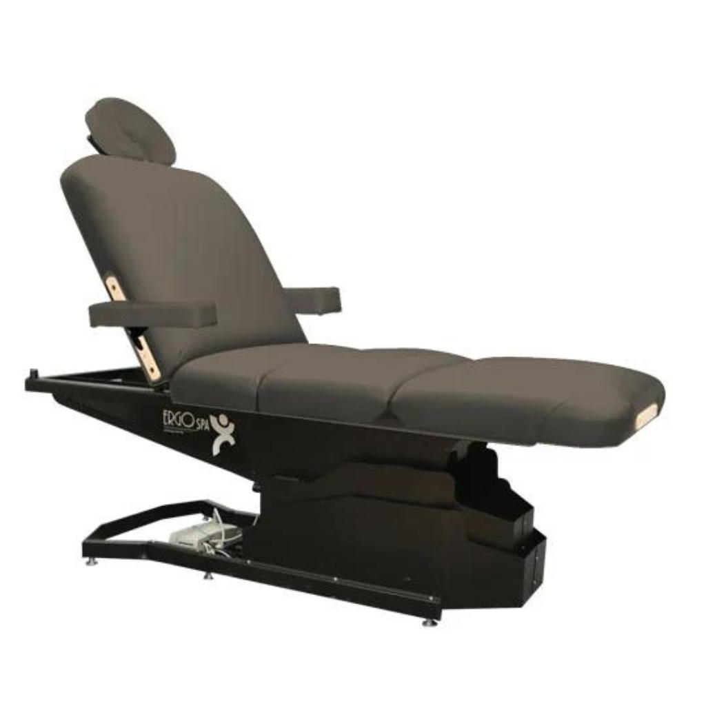 Custom Craftworks Spa Series ErgoSpa Deluxe Electric Treatment Table - Taupe