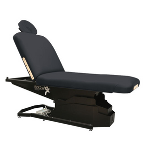 Custom Craftworks Spa Series ErgoSpa Lift Back Electric Treatment Table - Smoke