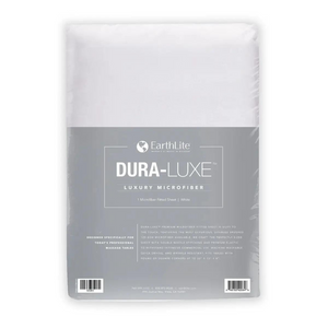 DURA-LUXE Luxury Microfiber Fitted Sheet White