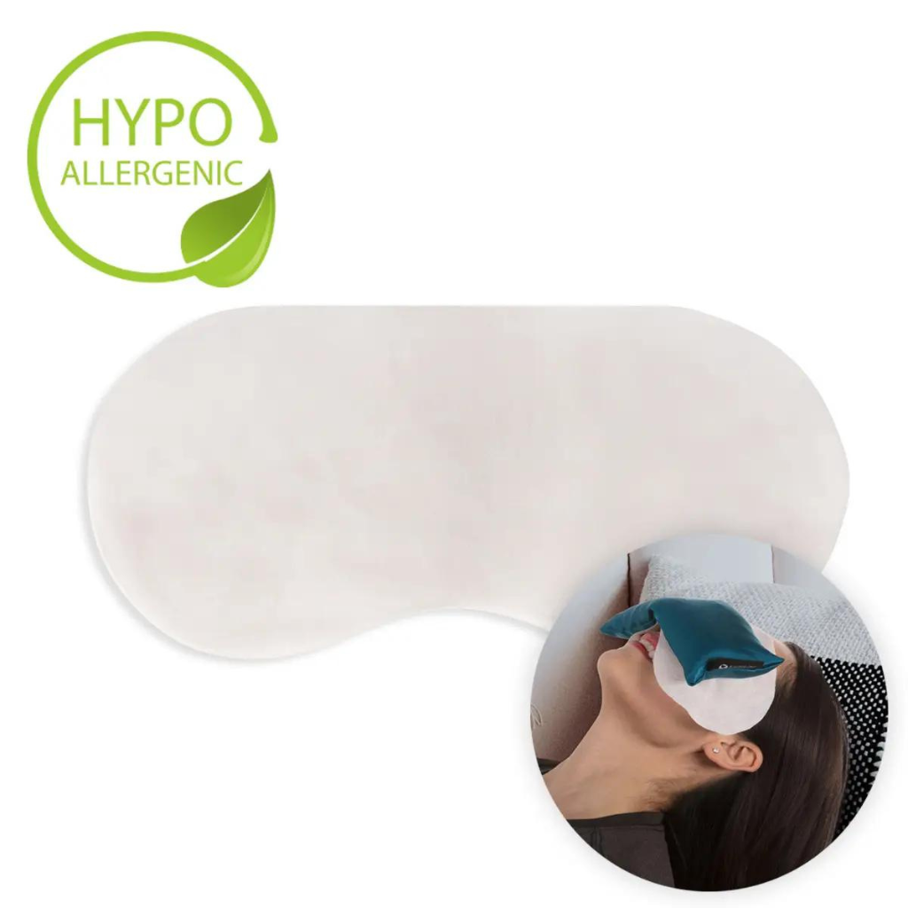 Disposable Eye Covers Hypo in use