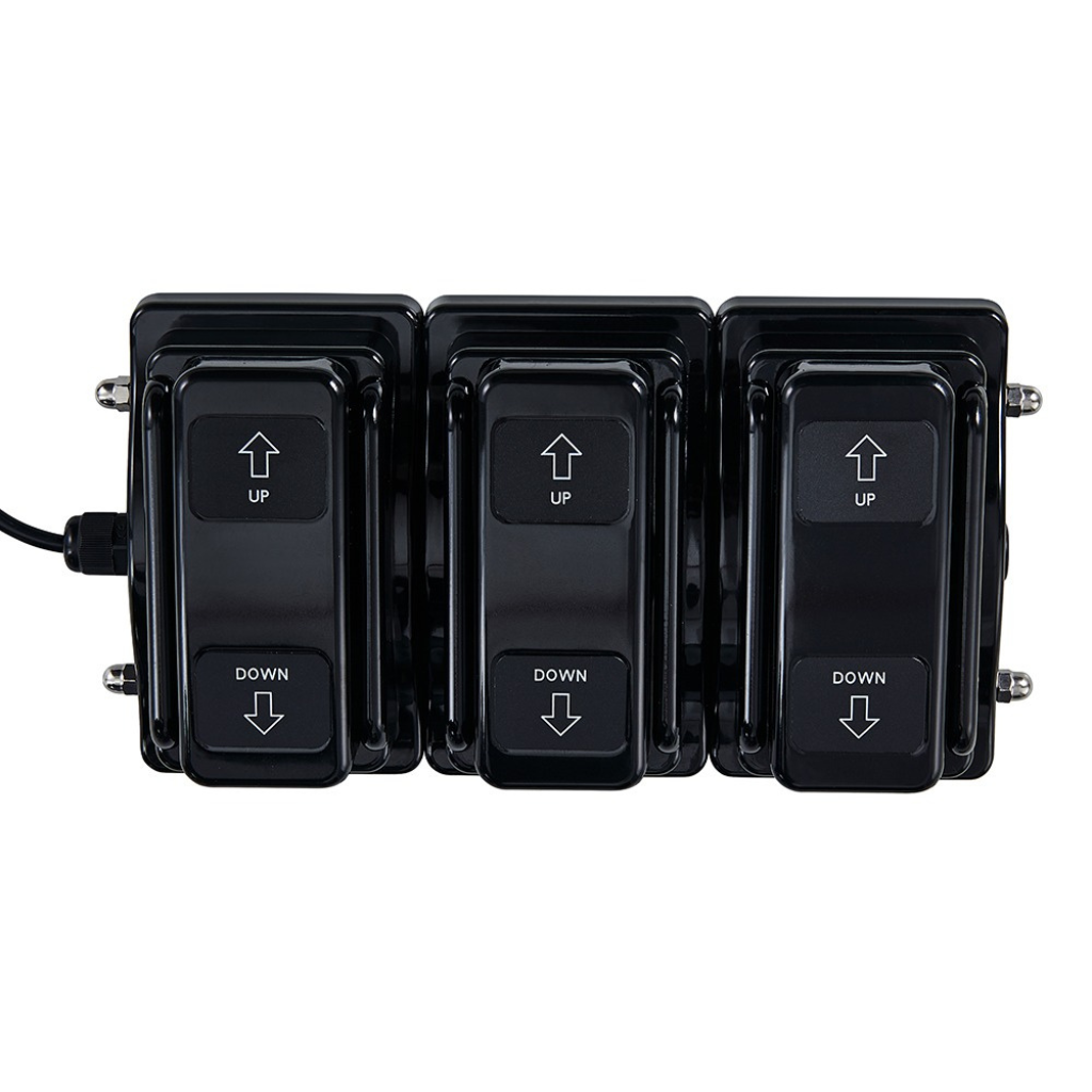 Dream In Reality Bellucci Electrical Facial Bed (8194): Black, Foot Control