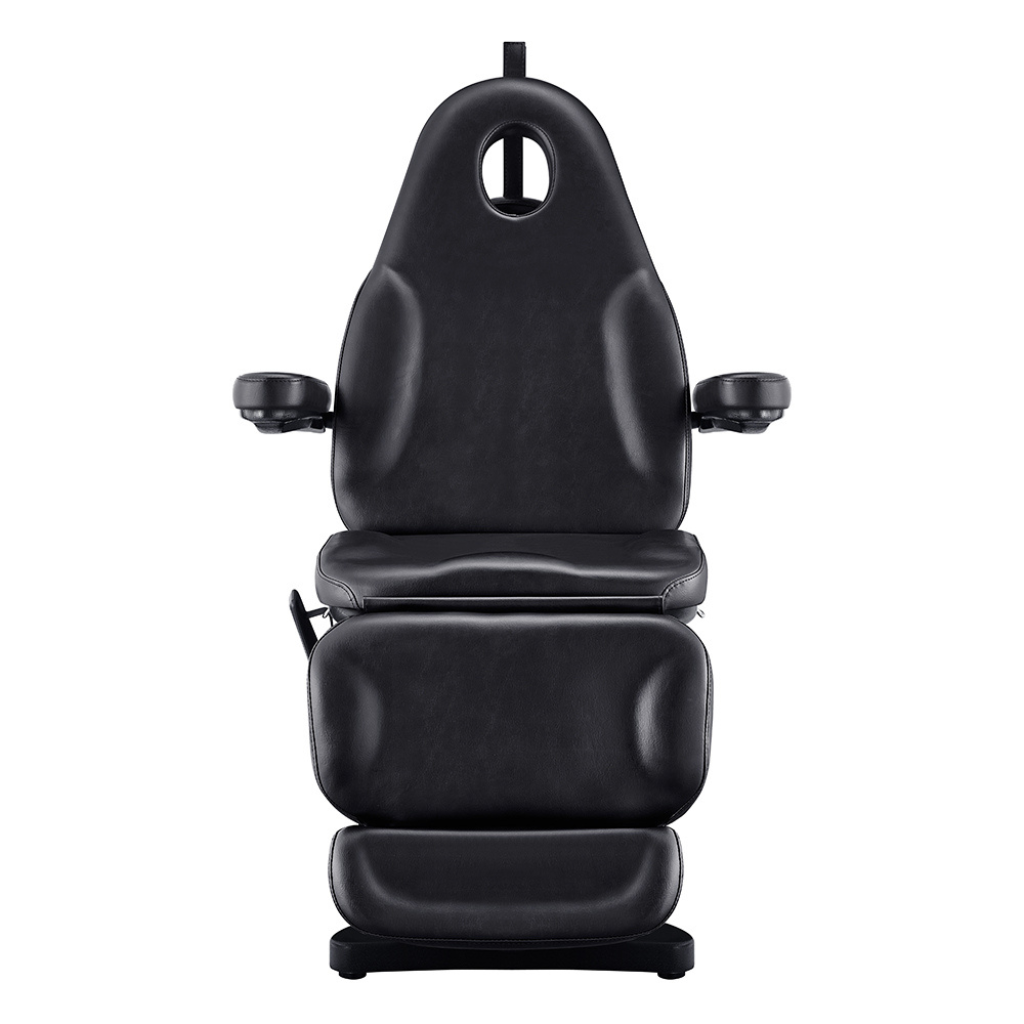 Dream In Reality Bellucci Electrical Facial Bed (8194): Black, Front View