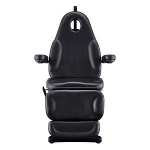 Dream In Reality Bellucci Electrical Facial Bed (8194): Black, Front View
