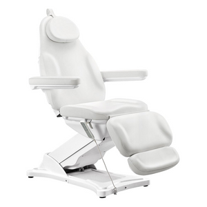 Dream In Reality Bellucci Electrical Facial Bed (8194): White, Side View