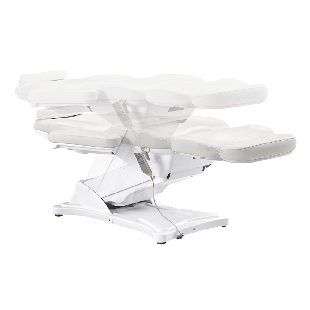 Dream In Reality Bellucci Electrical Facial Bed (8194): White, Lift