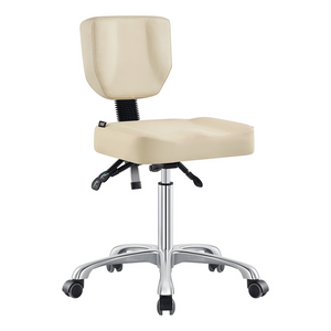 Dream In Reality Cadence Medical Stool (9030YH): Beige, Front View