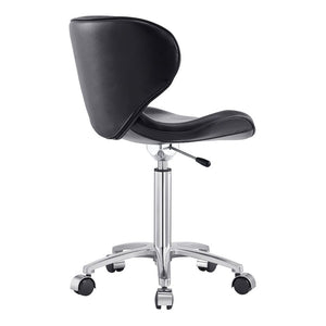 Dream In Reality Esperto Stool (9958): Black, Back View
