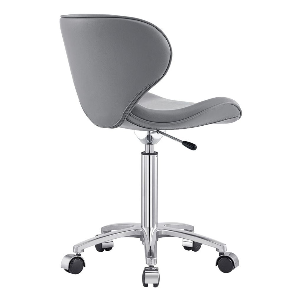 Dream In Reality Esperto Stool (9958): Gray, Back View