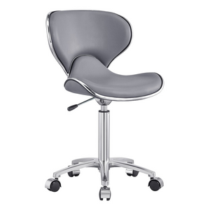 Dream In Reality Esperto Stool (9958): Gray, Front View